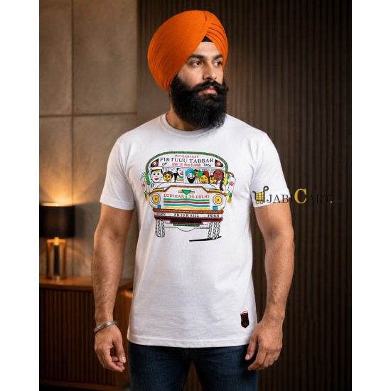 Firtuuu Tabbar T-Shirt (White) Firtuuu Tabbar T-Shirt (White)