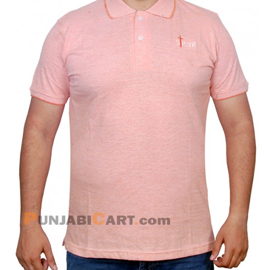 Singh Polo T-Shirt (Bawa Pink)