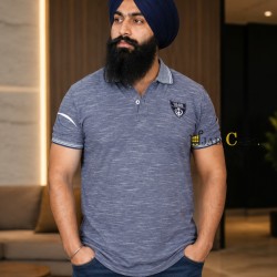 1699 Khanda Polo T-Shirt (Grey)