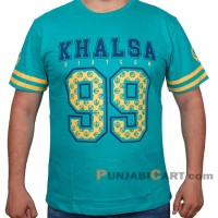 Khalsa 99 T-Shirt (Sea Green)