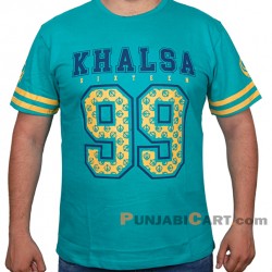 Khalsa 99 T-Shirt (Sea Green)