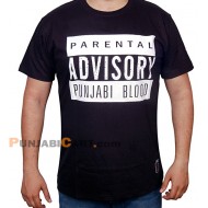 Parental Advisory Punjabi Blood T-Shirt (Black)
