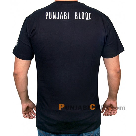 Parental Advisory Punjabi Blood T-Shirt (Black)