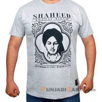 Shaheed Bhagat Singh T-Shirt (Grey)