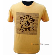 NIRBHAU NIRVAIR T-Shirt (Yellow Mustard)