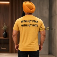 NIRBHAU NIRVAIR T-Shirt (Yellow Mustard)
