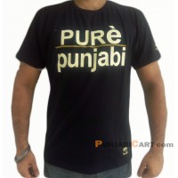 Pure Punjabi T-Shirt (Black)