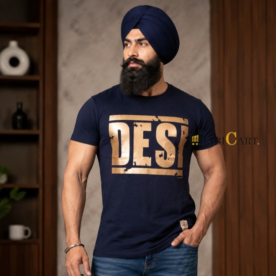 Desi T-Shirt (Navy) Desi T-Shirt (Navy)