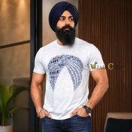 Dastaar T-Shirt (Light Grey) 