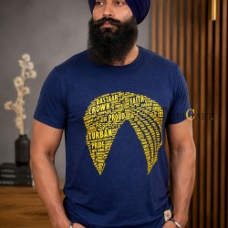 Dastaar T-Shirt (Navy) 