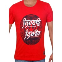 NIRBHAU NIRVAIR T-Shirt (Red) 