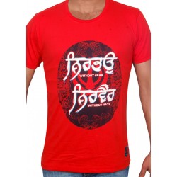 NIRBHAU NIRVAIR T-Shirt (Red) 