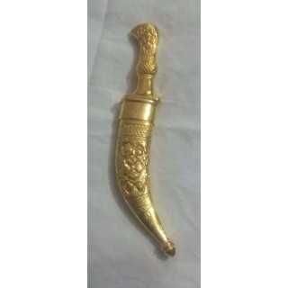 Steel Kirpan (Golden Color)