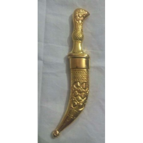 Steel Kirpan (Golden Color)