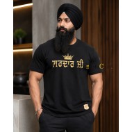 Sardaar Ji T-Shirt (Black) 
