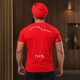 PAKKE DHEETH - PUNJABI T-Shirt (RED)