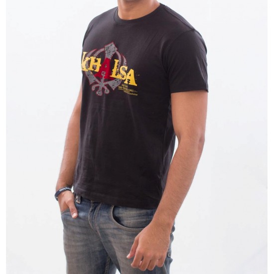 Khalsa Khanda T-Shirt (Black)