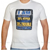 100 % Natural T-Shirt (White)