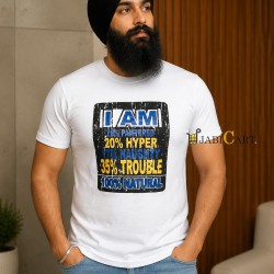 100 % Natural T-Shirt (White)
