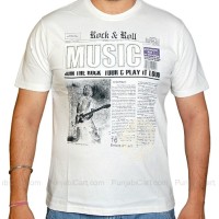 Music T-Shirt (White)