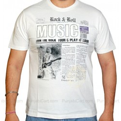 Music T-Shirt (White)