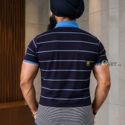 Khalsa Stripes T-Shirt (Black)