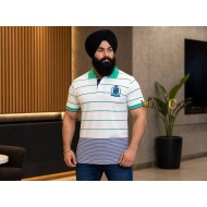 Khalsa Stripes T-Shirt (White)
