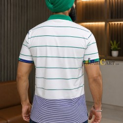 Khalsa Stripes T-Shirt (White)