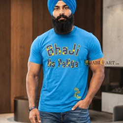 Bhaji No Panga T-Shirt (Turquoise)