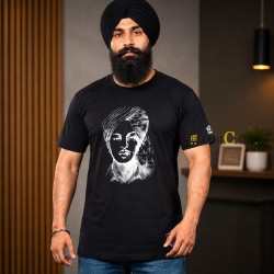 Bhagat Singh T-Shirt (Black)