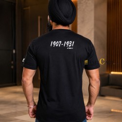 Bhagat Singh T-Shirt (Black)