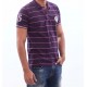 Khanda Stripes T-Shirt (Burgundy)