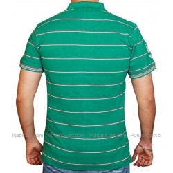 Khanda Stripes T-Shirt (Green)