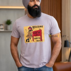 Welcome to Punjab T-Shirt (Grey)