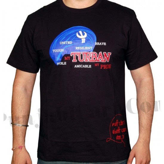 My Turban My Pride T-Shirt (Black)