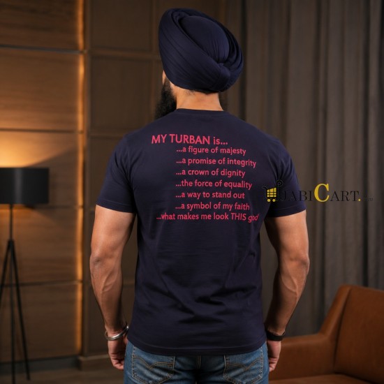 My Turban My Pride (Navy)