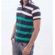 EK ONKAR Polo T-Shirt (Stripes)