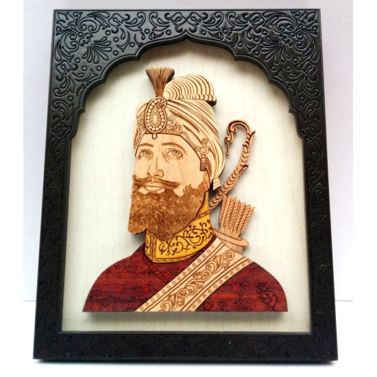 Guru Gobind Singh Ji (Warmer Frame) Guru Gobind Singh Ji (Warmer Frame)