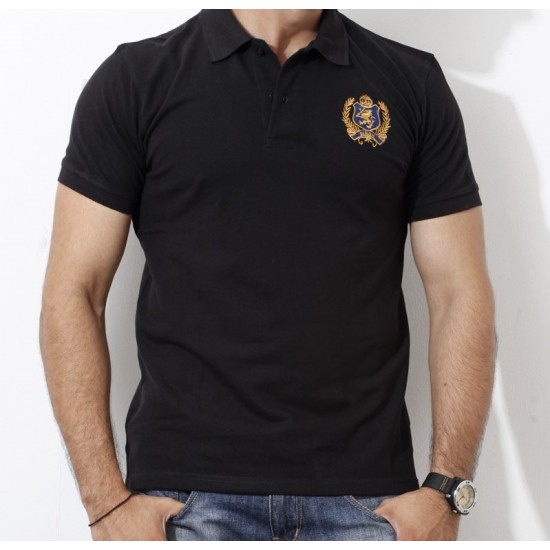 Singh Polo T-Shirt (Black)