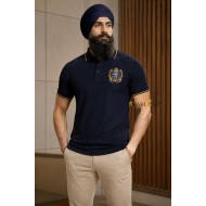 Singh Polo T-Shirt (Black)