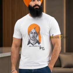 Bhagat Singh T-Shirt (White)