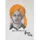 Bhagat Singh T-Shirt (White)