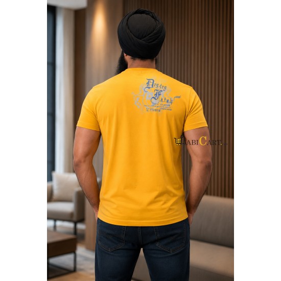 DEG TEGH FATEH T Shirt (Mustard)