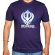 Khanda Punjab T-Shirt (Indigo)