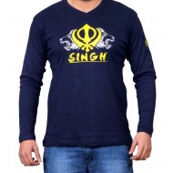 Singh Khanda T-Shirt (Navy)
