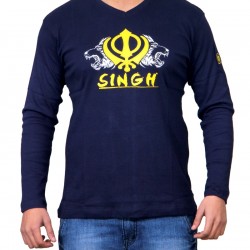 Singh Khanda T-Shirt (Navy)