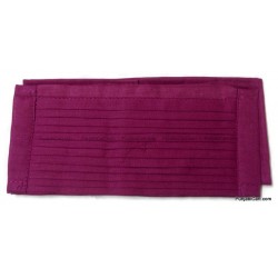 Dark Pink Pleated Fifty