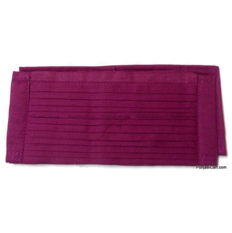 Dark Pink Pleated Fifty