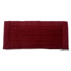 Maroon Pleated Fifty