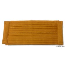 Mustard Pleated Fifty